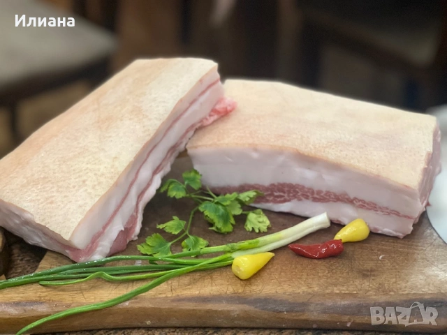 прясна домашна сланина