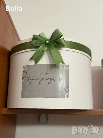 сватбена украса за маса,обувки, кутии ,ветрила, снимка 16 - Сватбени аксесоари - 53907941