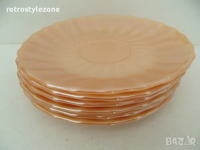 № 7978 стари малки чинийки - Termokrisa Mexico  - комплект 6 броя , снимка 6 - Сервизи - 49767275