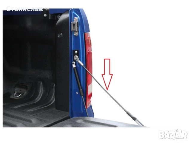 Жило (въже) за отваряне на багажник VW Amarok MK1, снимка 3 - Части - 50611842