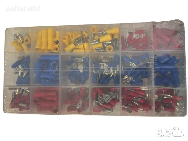 Кабелни обувки 18 вида - в кутия комплект 280 бр, снимка 2 - Части - 47279962