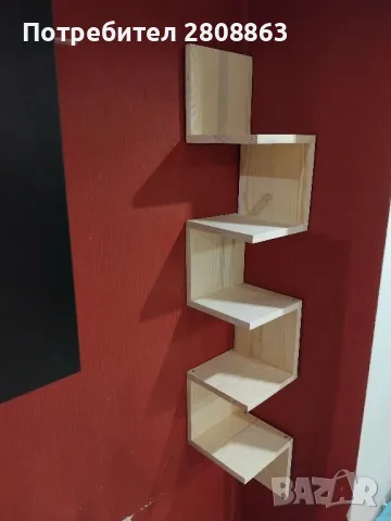 Етажерка за ъгъл , снимка 3 - Етажерки - 47935557