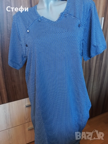 Нощница за бременни и кърмачки XL, снимка 2 - Нощници - 51754535