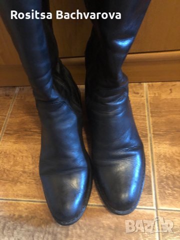 Ботуши естествена кожа, 37 номер, снимка 7 - Дамски ботуши - 30793357