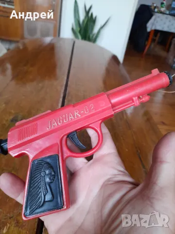 Стар пистолет играчка Jaguar, снимка 2 - Други ценни предмети - 47521313