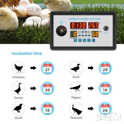 ZFX-W9005 Интелигентен термостат за инкубатори, снимка 2 - За птици - 42906123