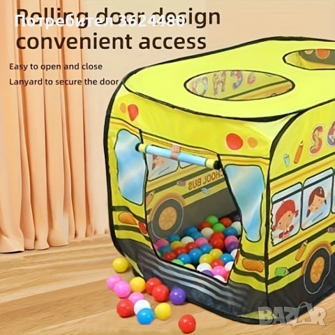 Палатка за игра автобус 4777, снимка 8 - Други - 53357425