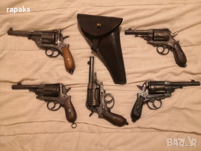 Револвер/пистолет с барабан модел Върнан или Гасер, снимка 10 - Колекции - 30108757