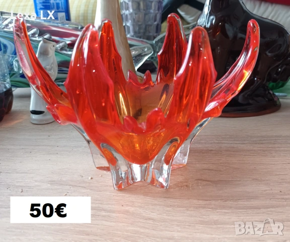 вази тип Мурано, снимка 6 - Вази - 53500382