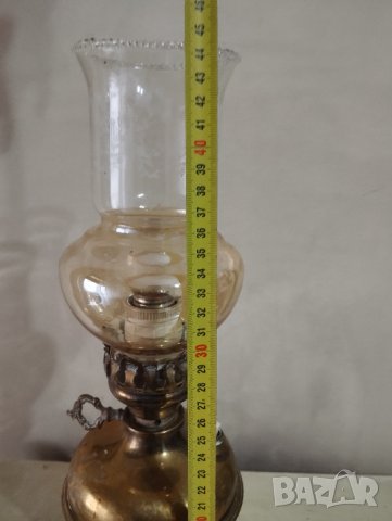 Ретро настолна лампа тип газена, снимка 4 - Настолни лампи - 44261887