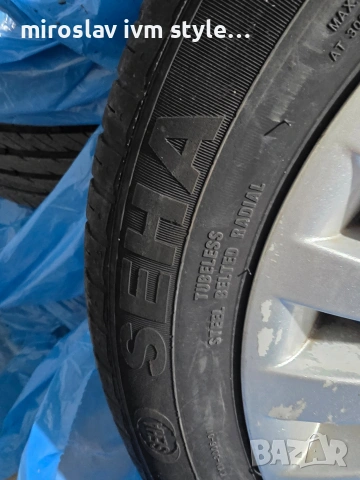 Лети джанти с гуми, снимка 4 - Гуми и джанти - 53323845