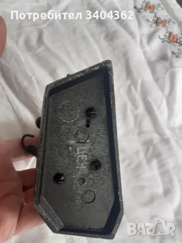 Метална руска статуетка, фигура - крокодила Гена и Чебурашка, снимка 4 - Антикварни и старинни предмети - 50852056