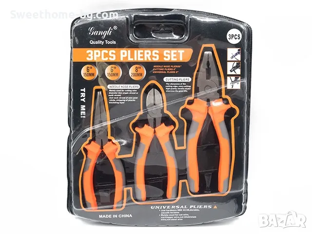 Комбинирани клещи 3бр.