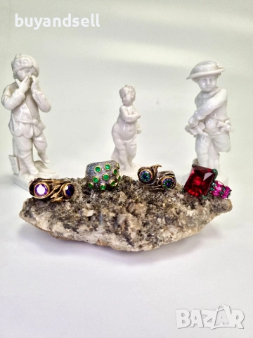 сребърен пръстен, снимка 2 - Пръстени - 54039120