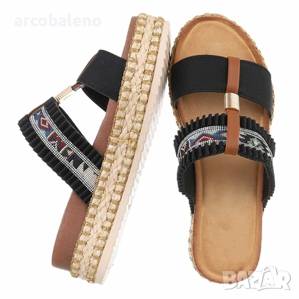 Дамски летни чехли, 4цвята , снимка 15 - Сандали - 50571888