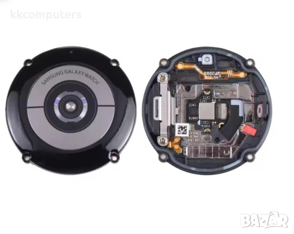 Капак + сензор за Samsung Galaxy Watch 4 / 46mm - SM-R865 / Черен / КЛАС A Баркод : 116565