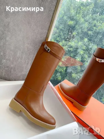 ботуши Hermes, снимка 7 - Дамски ботуши - 48040618