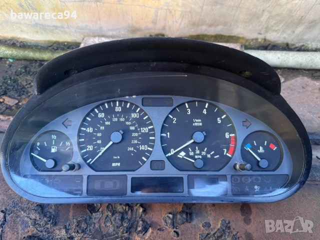 Тъбло километраж в мили за BMW E46 бензин