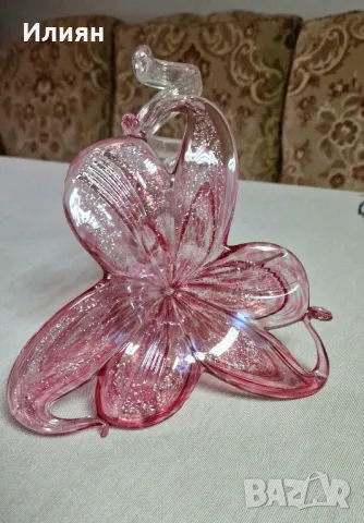 🌹Прелестно Мурано цвете с осукано стъбло

, снимка 7 - Други - 47948898