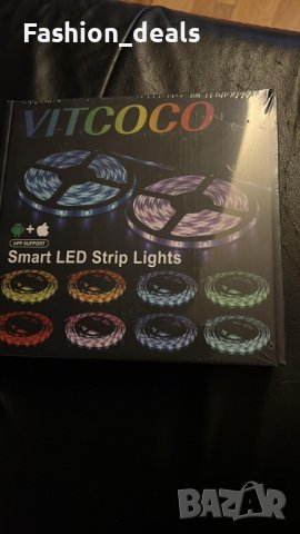 Нова Гъвкава 10м LED лента с дистанционно подсветка на телевизор стая, снимка 6 - Лед осветление - 38485514