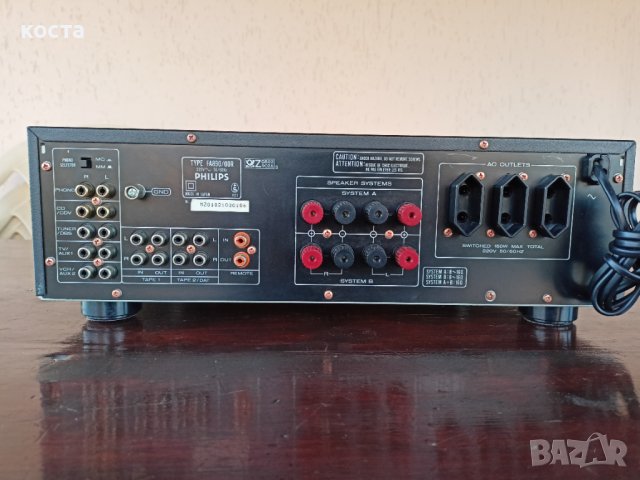 усилвател Philips FA 890, снимка 11 - Ресийвъри, усилватели, смесителни пултове - 36664267