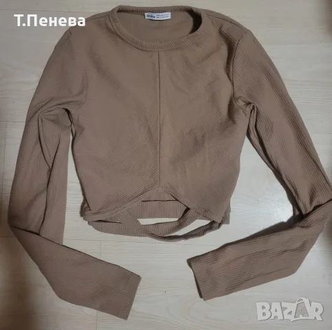 Кроп-топ блузки 7броя за 20€, снимка 2 - Блузи с дълъг ръкав и пуловери - 56184631