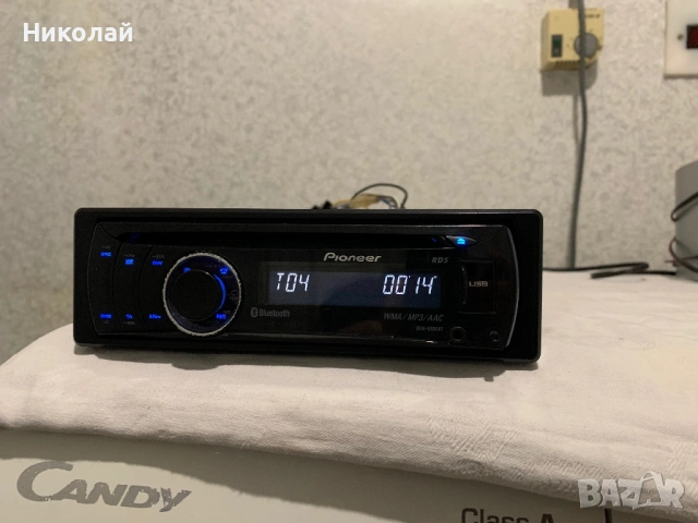 Авто Cd Pioneer Bluetooth, снимка 3 - Аксесоари и консумативи - 53905956
