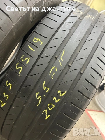 Гуми 235/55/19 Continental 2 броя , снимка 4 - Гуми и джанти - 53998290