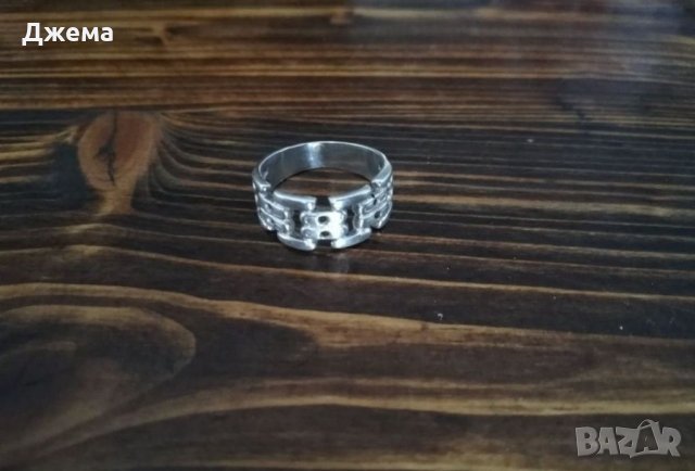 Сребърен пръстен , снимка 2 - Пръстени - 36550557