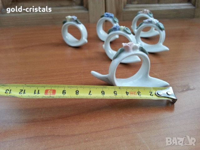 Порцеланови рингове за салфетки, снимка 10 - Антикварни и старинни предмети - 34418688