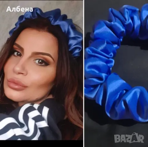 Диадема -тип скрънч , снимка 7 - Аксесоари за коса - 48881195