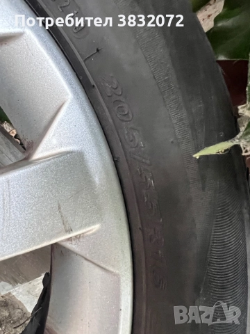 Джанти с гуми Опел Зафира 5*110 R16, снимка 5 - Гуми и джанти - 51712166
