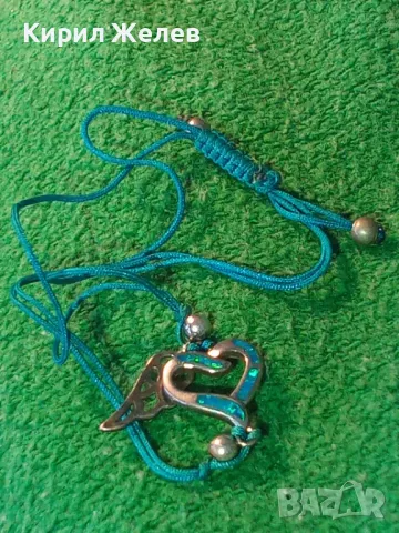 НЕЖНА ФЕШЪН АРТ МАРКОВА СРЕБЪРНА ГРИВНА СРЕБРО 925 с КРАСИВ АРЛЕКИН ОПАЛ ФИНА РЪЧНА ИЗРАБОТКА 46797, снимка 15 - Гривни - 46424357