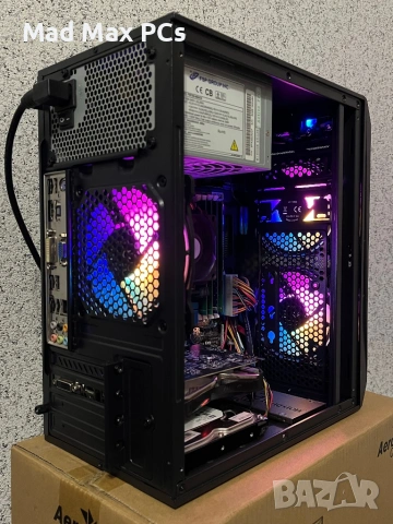 Геймърски компютър AMD Phenom II X6 1055T/ RX 560/ Ram 16GB/ SSD 120GB+500GB, снимка 7 - Геймърски - 54234567