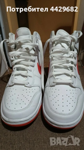 Nike Dunk High Retro, снимка 3 - Кецове - 54173797