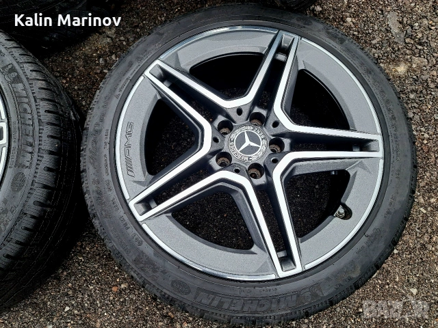 джанти AMG 5х112 18 цола спорт пакет, снимка 4 - Гуми и джанти - 53932451
