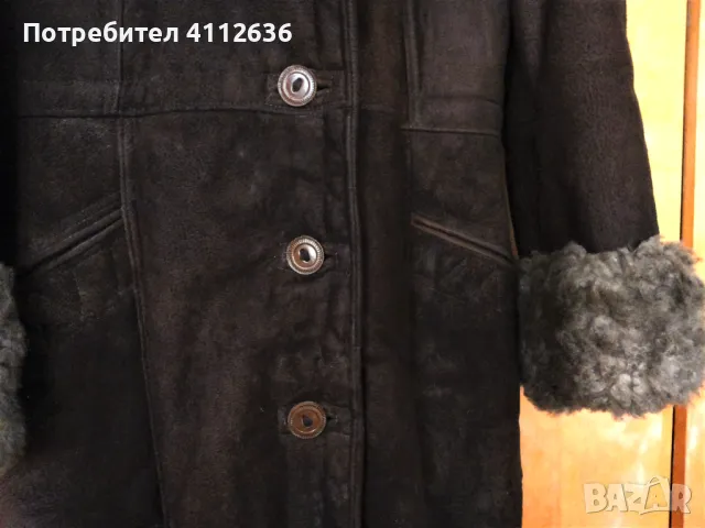 Винтидж дамски кожух от 70-те, снимка 3 - Палта, манта - 48637942