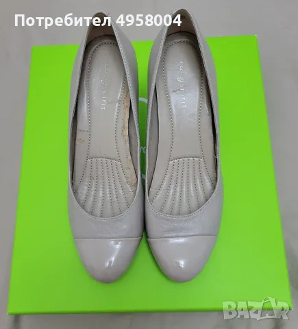 Дамски обувки Easy Spirit, бежови, естествена кожа, размер 37