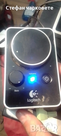 Logitech -активен субуфер със две тонколони комплект и дистанционно , снимка 3 - Тонколони - 54198084
