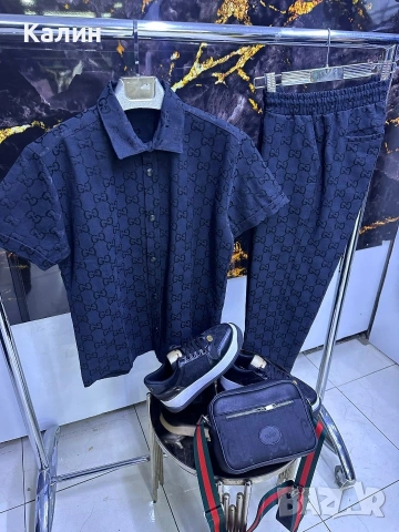 Мъжки комплекти Gucci - два цвята - 51€, снимка 2 - Спортни дрехи, екипи - 54077934