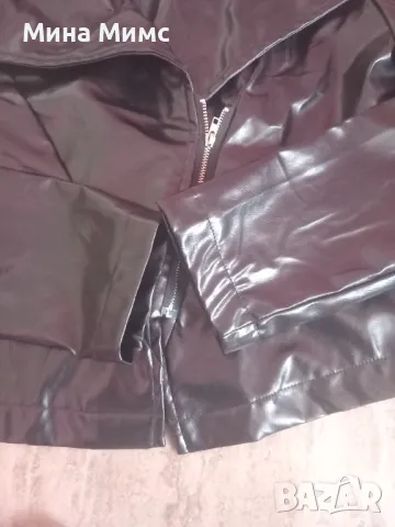 Кожено яке , снимка 5 - Якета - 47391409