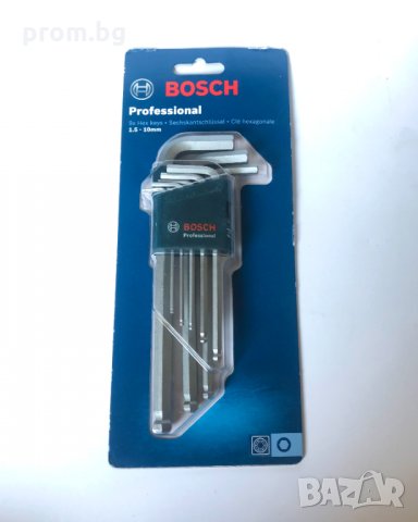 Bosch Professional Torx ключове, еврейска звезда лимбуси, шестостен, снимка 8 - Отвертки - 34585075