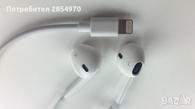Apple EarPods с Lighting connector Оригинални Слушалки от iPhone, снимка 6 - Слушалки, hands-free - 35609794