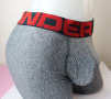 Under Armour M мъжки сиви спортни боксерки, снимка 7