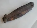 Нож стар майсторски КР български краче джобно ножче , снимка 6