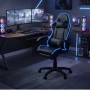 Геймърски стол премиум LED: Ергономичен комфорт със 7 цвята светлинни ефекти и релакс зона, снимка 3