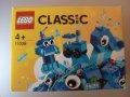 Продавам LEGO CLASSIC сини творчески тухлички 11006, с кутията .