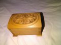 Дървени кутии за бижута и други неща  байцвана и лакирана от соца нови-100х70х55мм, снимка 7