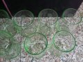 Чаши от зелено стъкло , снимка 9