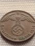 Монета 1 райхсфенинг 1938г. Германия Трети Райх с СХВАСТИКА за КОЛЕКЦИЯ 37770, снимка 7